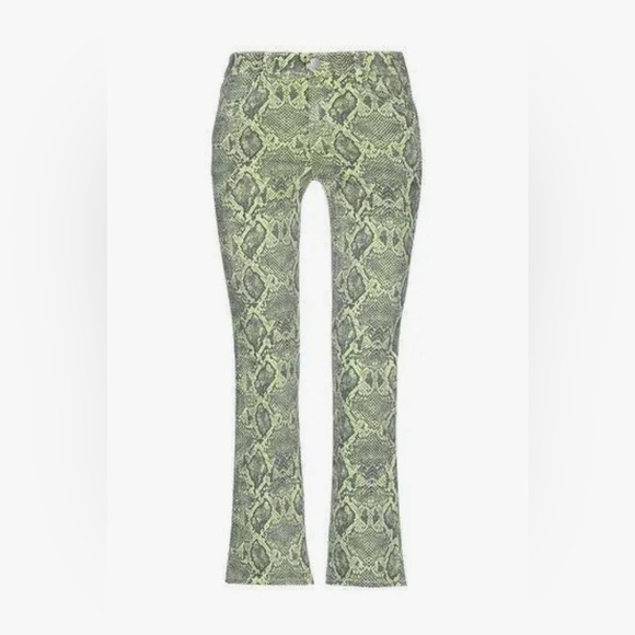 J Brand Selena Denim Snake Print Bootcut Jeans❤️ - Picture 2 of 6